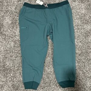 FIGS Zamora Jogger Scrub Pants Women's Green NWT - 3XLP